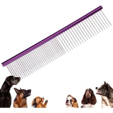 Marsilyan Metal Köpek Tarağı - Renkli Pire Tarağı