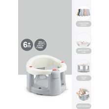 Babyjem Kum Beji Önden Açılır Banyo ve Mama Oturağı - 2'li Set Hediye Minderli Ergonomik Tasarım