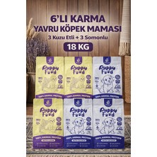Anatolion Pet Foods Anatolion 6’lı Karma Yavru Köpek Maması 18 kg (3 Kuzu Etli + 3 Somonlu) Süper Premium