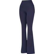Hummel Slim Fit Logo Baskılı Yüksek Bel Ispanyol Paça Eşofman Altı Bayan Eşofman Altı 932455