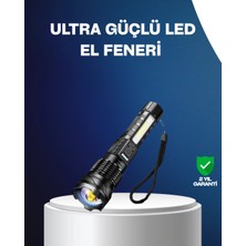 Marsilyan Outdoor ve Acil Durum Için Güçlü LED El Feneri
