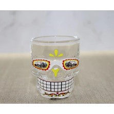 Marsilyan Istanbul Temalı Cam Kurukafa Shot Bardak