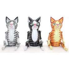 Marsilyan Ahşap Sallanan Kedi