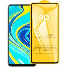 MiraLive Ally Xiaomi Redmi Note 9 9d Full Glue Tempered Cam Ekran KORUYUCU-(5775)