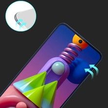 MiraLive Ally Sm Galaxy M51 Full Glue Tempered Full Cam Ekran KORUYUCU-(5775)