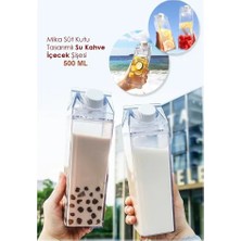 Marsilyan Süt Kutusu Tasarımlı Içecek Şişesi