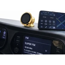 Marsilyan Metal Telefon Tutucu Torpidoya Yapışan Mıknatıslı