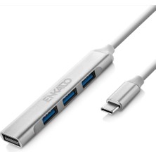 MiraLive Enkado EKD-TP50 Type-C To 3xusb 2.0 1xusb 3.0 Metal USB HUB(1923)