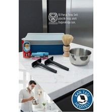 MiraLive Geleneksel Tıraş Seti - 10 Parça Tıraş Kutulu Set