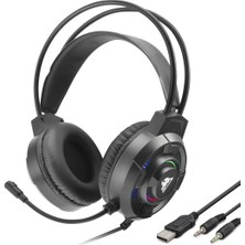 MiraLive G880 Kulaklık USB / 2 x 3.5 mm - Siyah