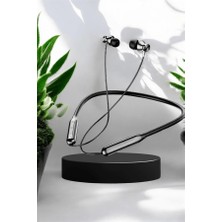 MiraLive Boyun Bantlı Kablolu Kulaklık Anc Özelliği Uzun Şarj Süreli Sporcu Kulaklığı