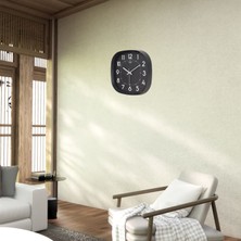 Çetiner Group Siyah 31 cm Duvar Saati