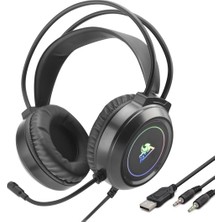 MiraLive G883 Kulaklık USB / 2 x 3.5 mm - Siyah