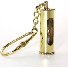 Marsilyan Pirinç Kum Saati Anahtarlık Model 1