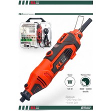 Stanvolt KE135GT 200 Parça Gravür Taşlama Seti Kleco