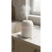 MiraLive Hava Nemlendirici 220ML Buhar Makinesi, Çocuk Odası ve Ofis Kullanımına Uygun, Sessiz ve Hafif C