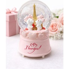 Duman Oyuncak I Love You Paris Kar Küresi – Romantik Hediyelik Snow Globe