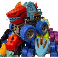 NW Nessi World SH40935 Sürtmeli Araba Köpekbalığı Işıklı Pls-Zrv