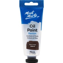 MONT MARTE mm Premium Yağlı Boya 75ML - Raw Umber