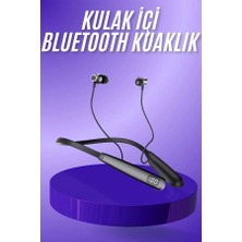 MiraLive Bluetooth Kulaklık Şarj Göstergeli 100 Saat Şarj Kapasiteli Sporcu Kulaklık