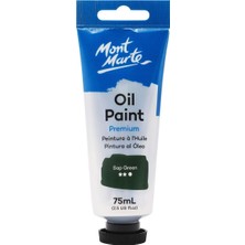 MONT MARTE Premium Yağlı Boya 75ml - Sap Green