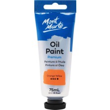 MONT MARTE mm Premium Yağlı Boya 75ML - Orange Yellow