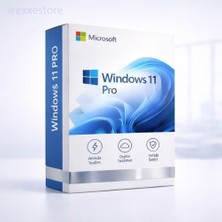 Microsoft Windows 11 Pro Key Dijital Lisans Anahtarı - 2026 / Lifetime