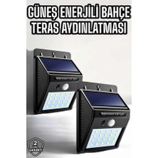 MiraLive Solar Güneş Enerji Panelli Sensörlü Lamba Enerji Tasarruflu