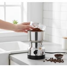 MiraLive Çok Fonksiyonlu Elektrikli Kahve ve Baharat Öğütücü, Mutfak Kullanımı Için