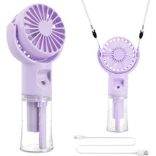 MiraLive Dönen Su Sisli El Fanı – 4 Kademeli Rüzgar, Şeffaf Su Haznesi, Sessiz Çalışma