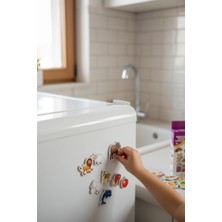 MiraLive Manyetik Mıknatıslı Eğitici Hayvan ve Sebze Meyve Oyuncak Seti 56 Parça