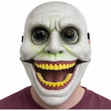 MiraLive Hareketli Çene Mekanizmalı Korku Maskesi Yeşil