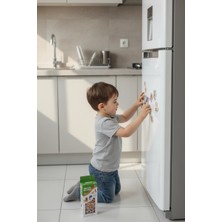 MiraLive Eğitici Manyetik Oyuncak Seti, 30 Hayvan 26 Sebze ve Meyve Magnet