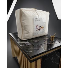 DuruClass Home Lamirahome Premium Antistres Yorgan 155*215 - Rahatlatıcı Uyku Karbon Elyaflı Desenli Dokuma