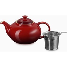 Le Creuset Paslanmaz Çelik Süzgeçli Seramik Çaydanlık, 1.3l
