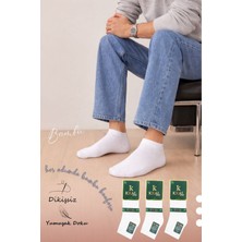 Kral Socks 3 Çift Erkek Bambu Dikişsiz Patik Çorap