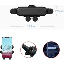 MiraLive Yumurcak Shop® 4 Nokta Destekli Araç Içi Cep Telefonu Sabitleyici Tutucu Aparat