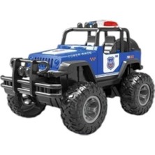 NW Nessi World XFG-989-107 -Vardem Çek Bırak Üstü Açık Bigfoot Off-Road Polis Jeep