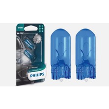 Philips T10 W5W 12V X-Tremevision PRO150 Plaka,park Tavan Ampülü, 2'li Paket