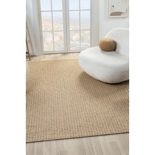 Seyran Halı Bombay Hasır Görünüm Halı 667 Kahve