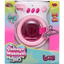 MiraLive Pilli Işıklı ve Sesli Küçük Çamaşır Makinesi 02603