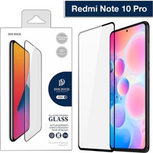 MiraLive Dux Ducis Redmi Note 10 Pro -K40+PRO Tempered Cam Ekran Koruyucu 9d Full KAPLAMA-(5775)