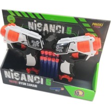 MiraLive Nişancı Oyuncak Silah Sünger Atan 2'li