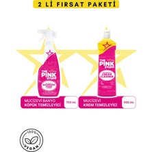 The Pink Stuff Mucizevi Banyo Köpük Temizleyici 750 ml + Mucizevi Krem 500 ml