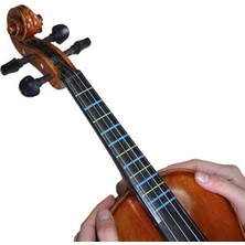 Raymond Joes STKK44B Keman Parmak Kılavuzu Tam Boy Kemanlar İçin Nota Sticker Klavye Yer Gösterici