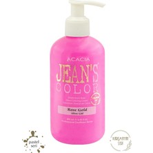 Jean's Color 250 ml Altın Gül Krem Saç Boyası Gül Kurusu Renk Özelliği ile Uzun Süre Kalıcı