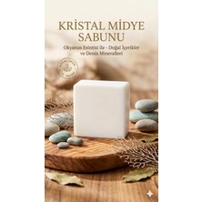 Hefa Şifa Bahçesi Meşe Külünden Kostiksiz Kristal Midye Sabunu