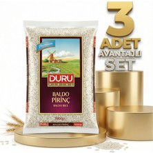 Duru Baldo Pirinç 3x1 kg