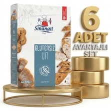 Sinangil Glutensiz Un 6x500 gr