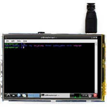 WaveShare 3.5 Inch Dokunmatik LCD Ekran (Raspberry Pi Uyumlu)